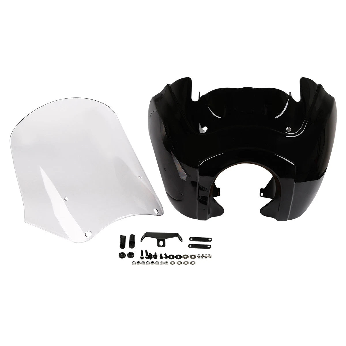 Front Fairing Clear Windshield for Harley Dyna Low Rider (2006–2023)