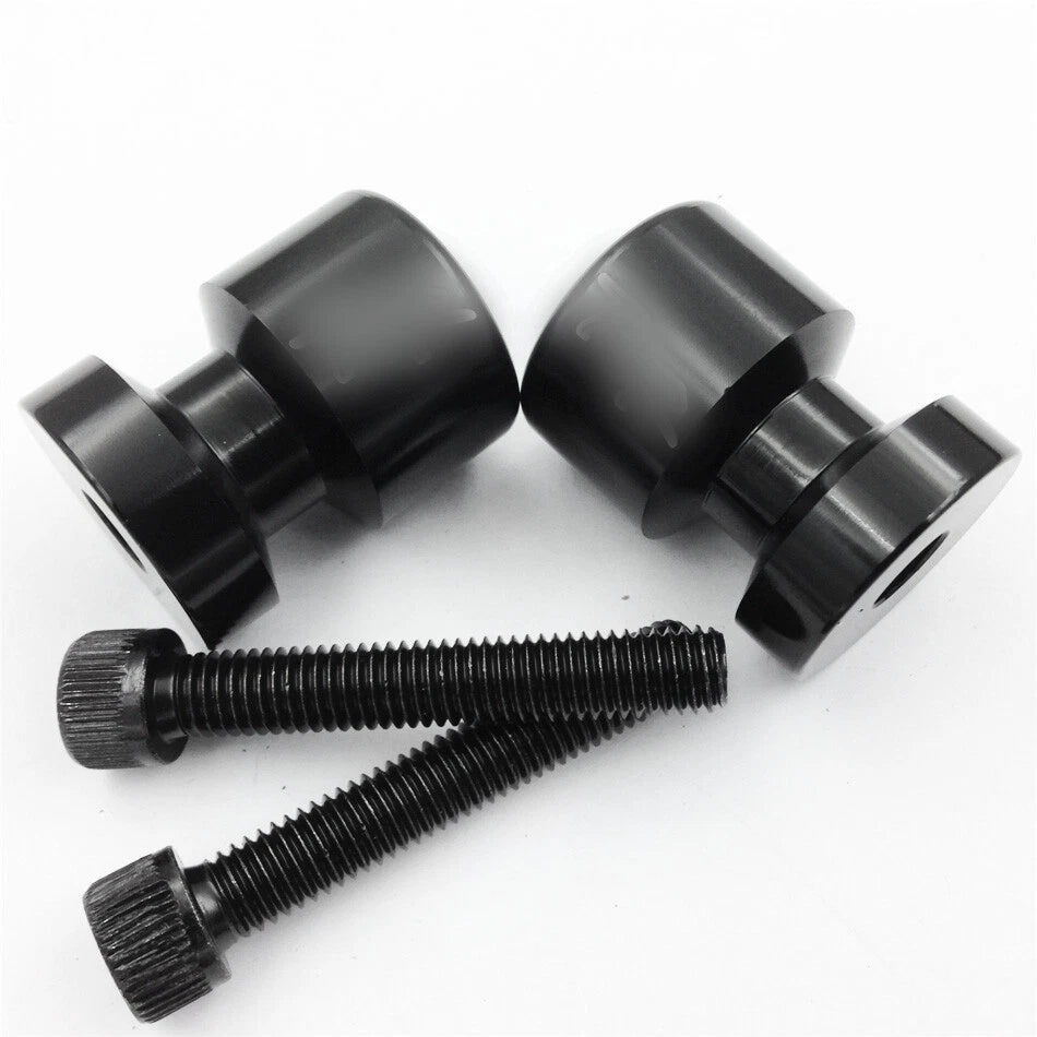 Black Swingarm Spools 8mm Thread for Honda CBR954RR (2002–2003)