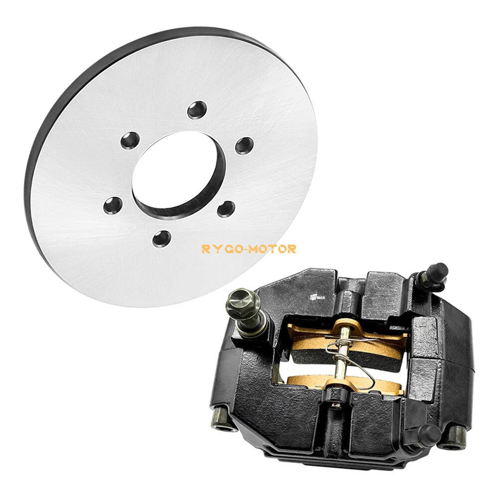 Rear Brake Disc Rotor & Caliper for Yamaha Grizzly 660 YFM660F (2002–2008)