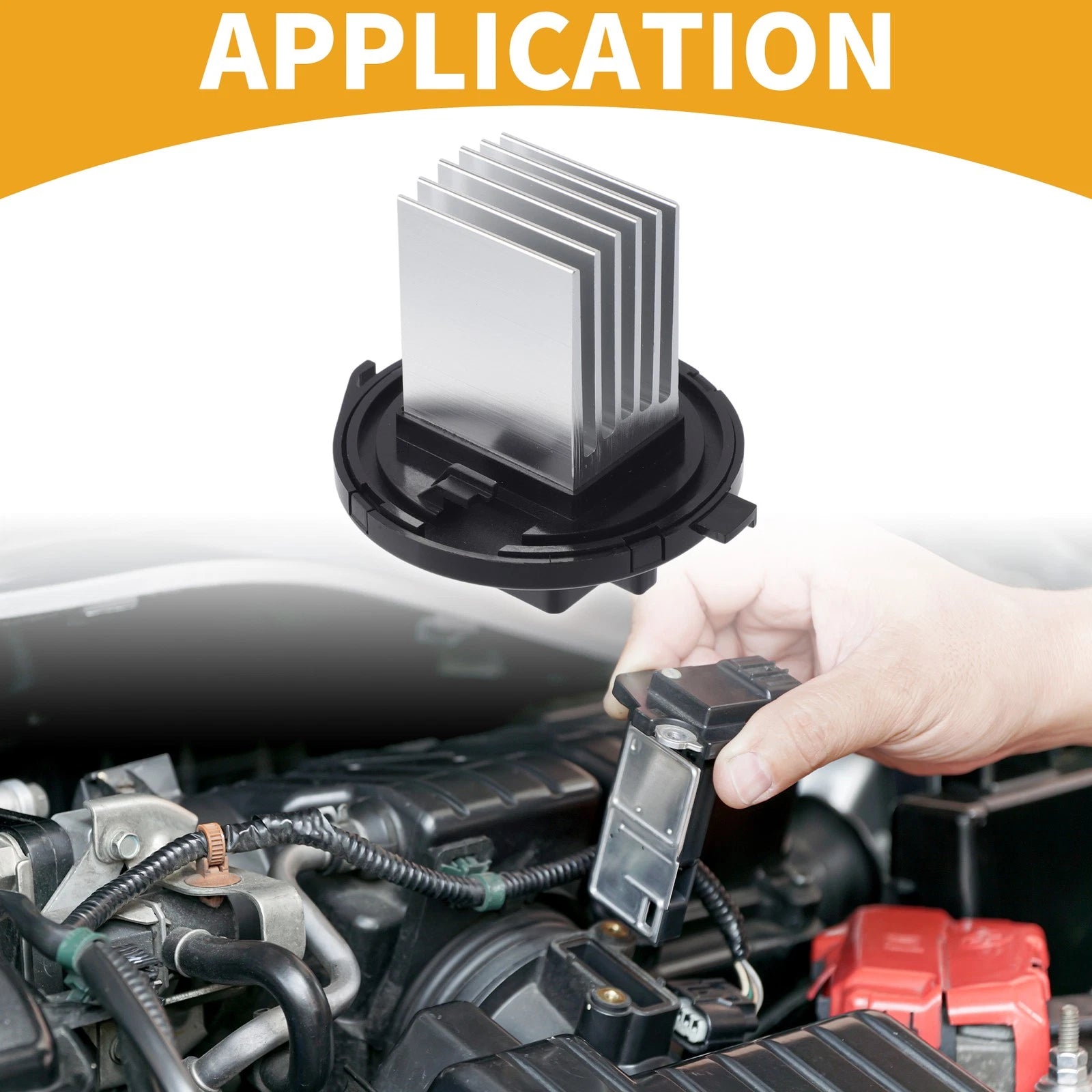 Heater Blower Motor Resistor Replacement for Nissan KD4761B15 (2015–2020)