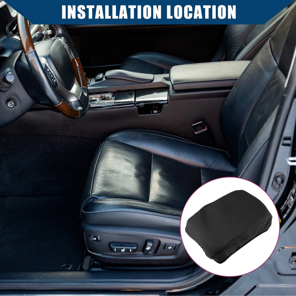 Center Console Armrest Cover Neoprene Black for Ford Fusion 2010–2012