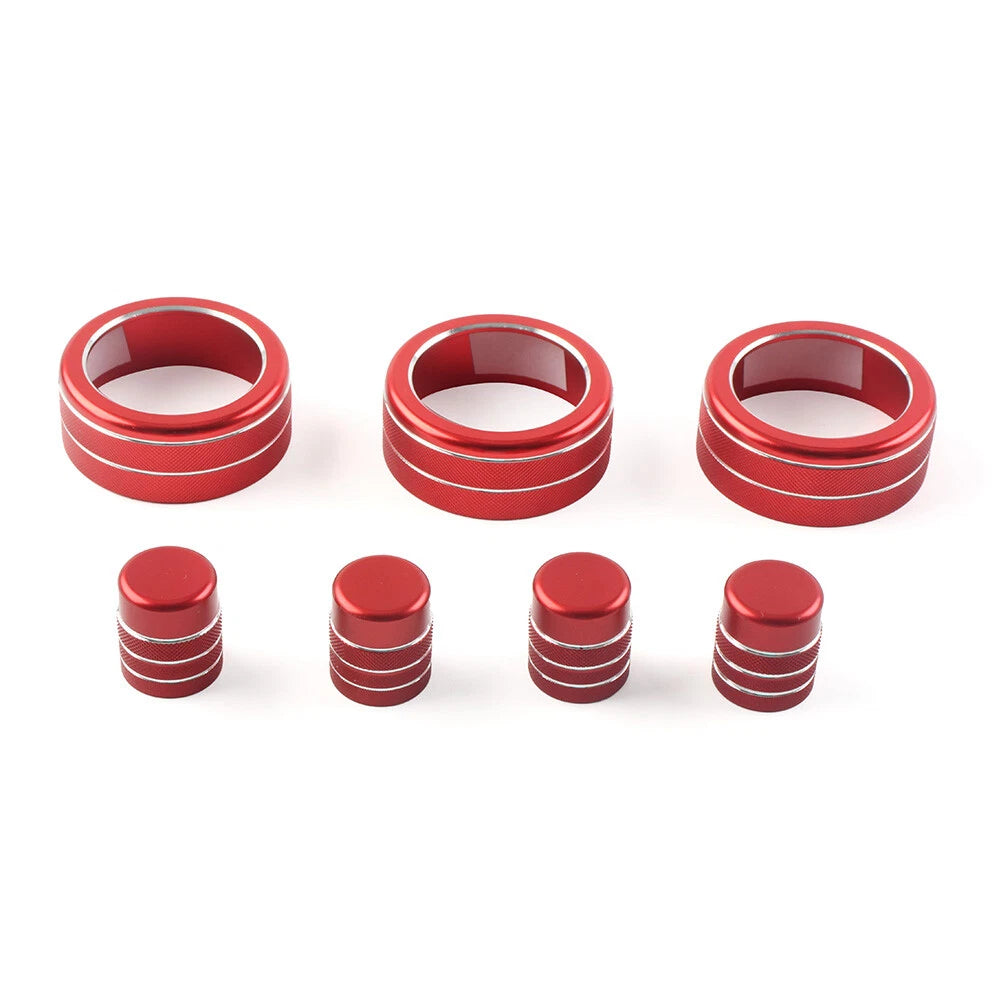 Central Control Switch Knob Ring Cover Trim for Honda Civic (2022–Present) & CR-V (2023–2024)