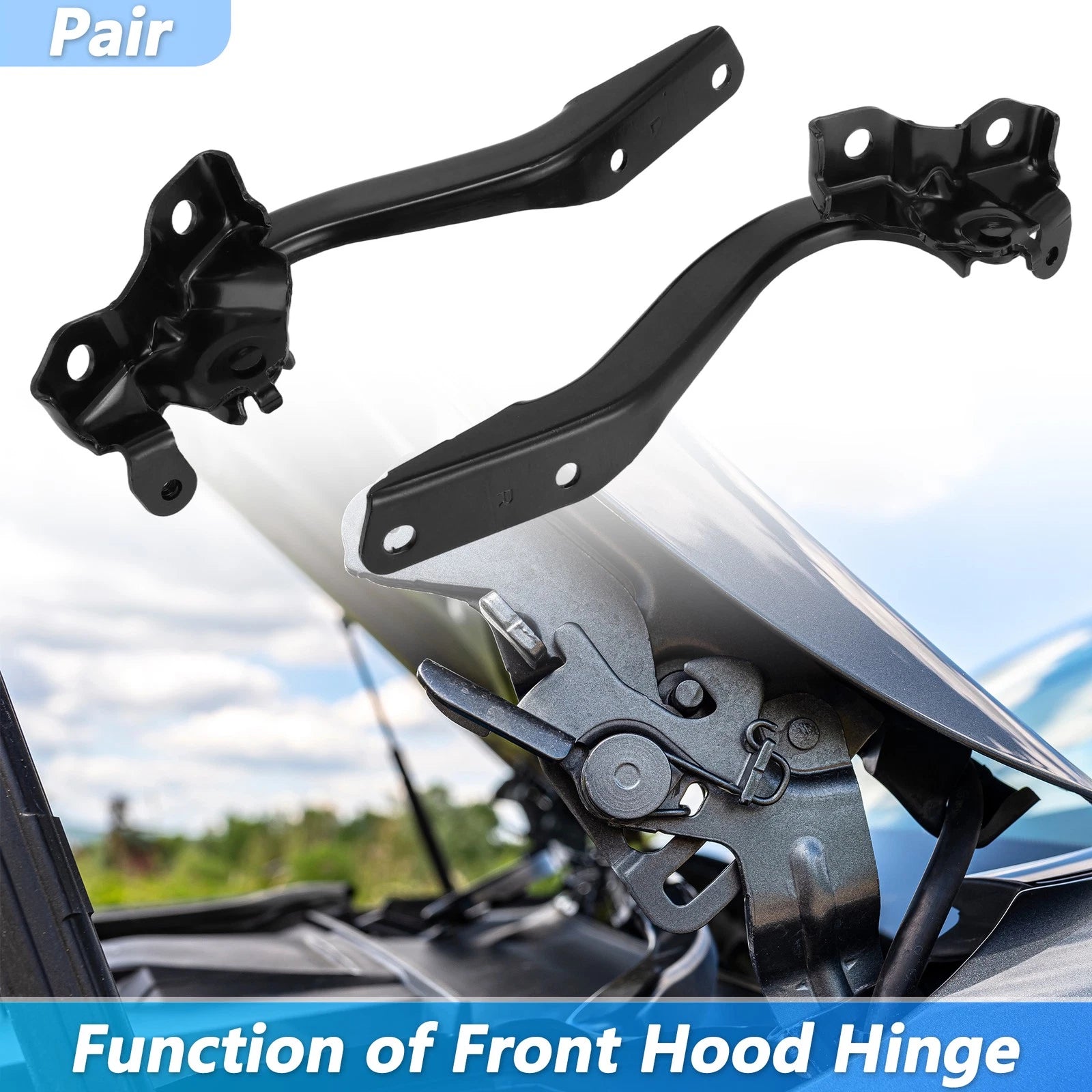 Front Hood Hinge Replacement for Subaru Legacy Outback 2015-2019 and Ascent 2019-2023