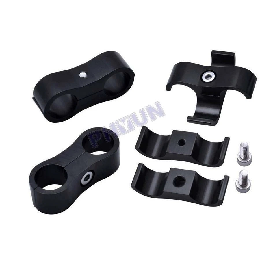 8 PCS Braided Hose Separator Clamp for Fuel Oil Lines
