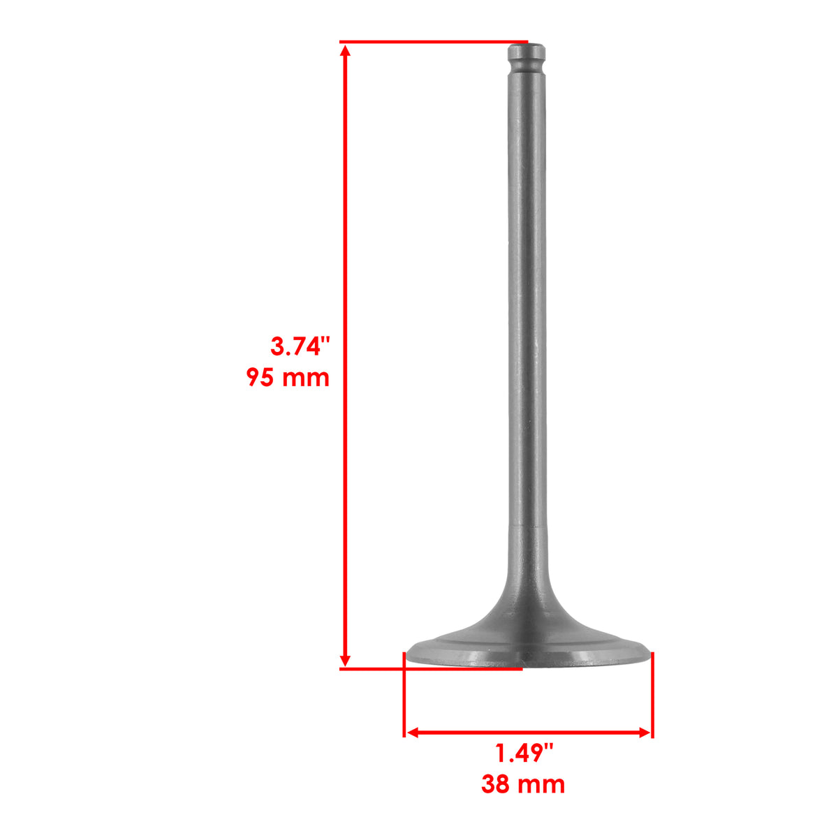 Intake Exhaust Valve Kit for Honda TRX500FE Foreman 500 ES (2005–2011)