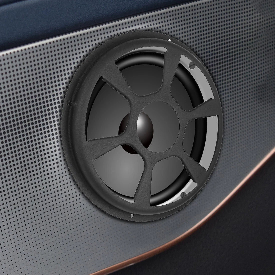 2X Speaker Covers for Car Subwoofer (10 Inch)
