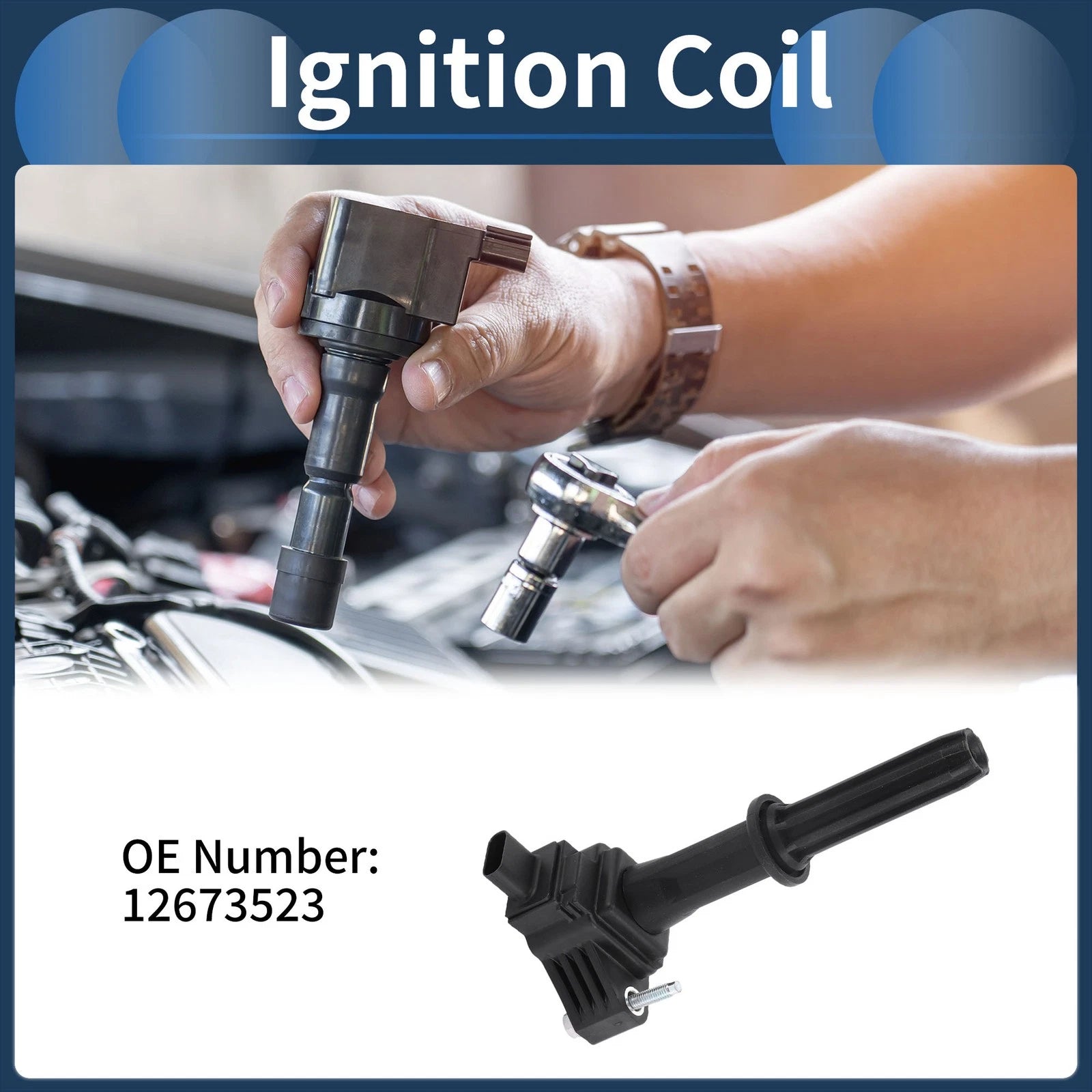 Ignition Coil Pack Replacement for Chevrolet Spark (2016–2019)