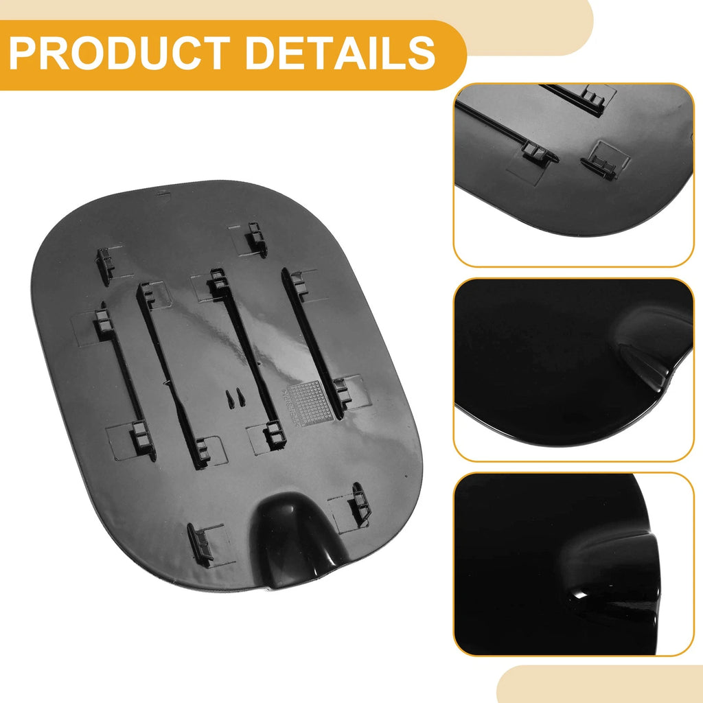 Fuel Tank Door Cap Replacement for Chevrolet Silverado 1500 (2019–2025) Black ABS