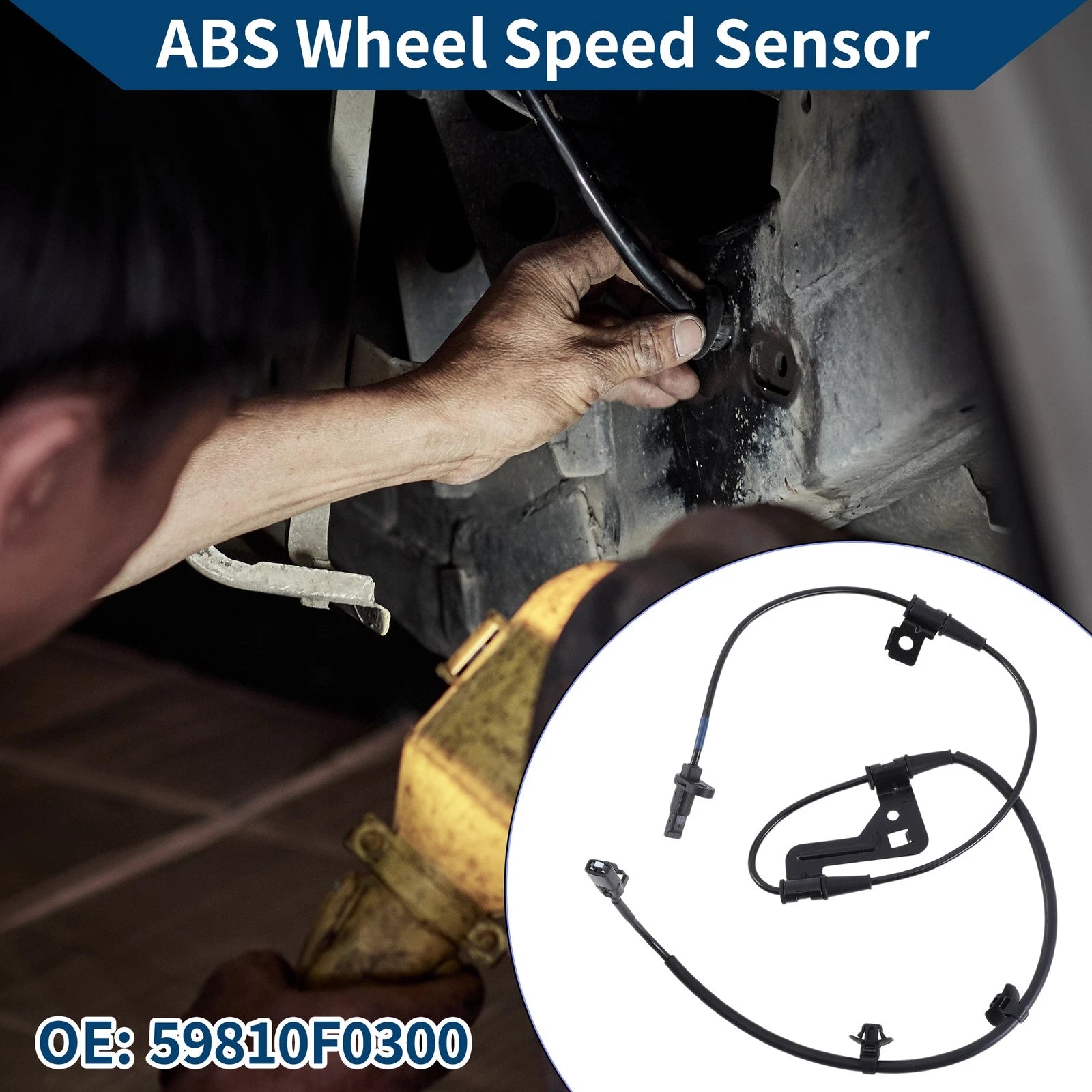 ABS Wheel Speed Sensor Replacement for Hyundai Elantra (2017–2020)