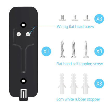 Plastic Backplate for Blink Video Doorbell (Black/White)