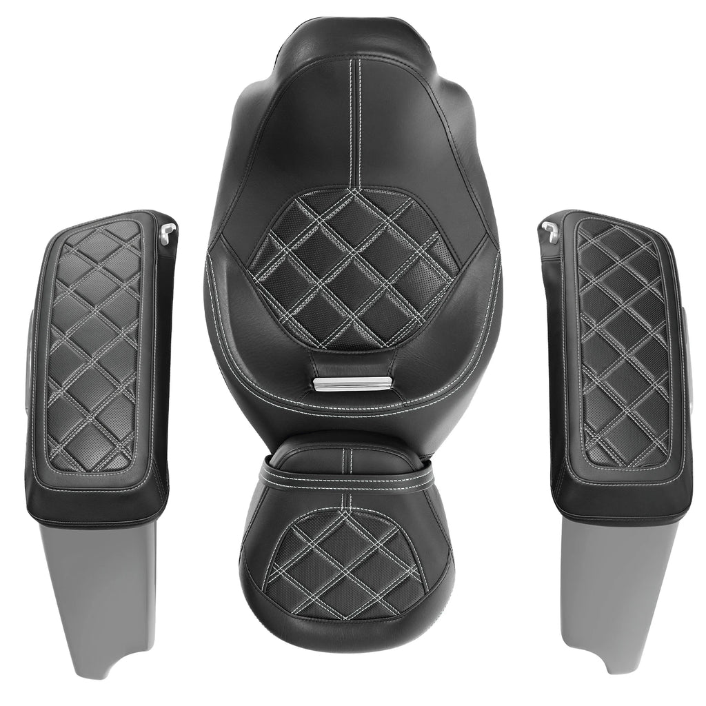 Saddlebag Lid Covers for Harley Road Glide (2014–2023)