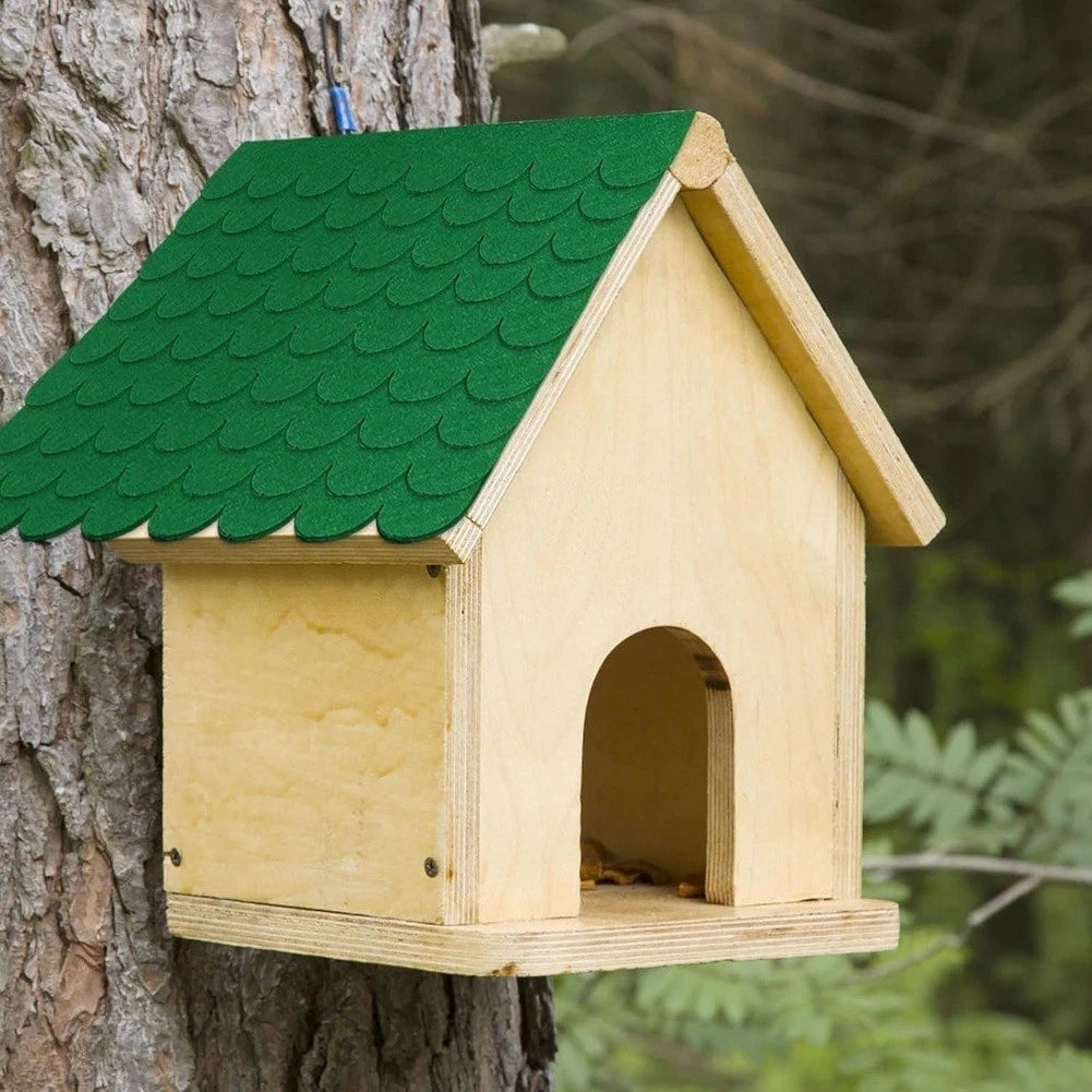 53 Green Felt Roof Shingles for Birdhouse (Durability, Coverage)