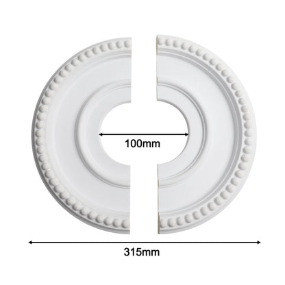 Round Split Decorative Medallion for Chandeliers and Fans