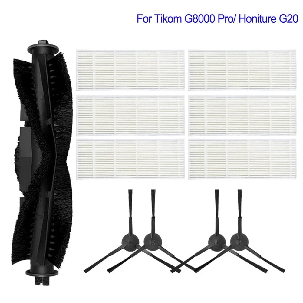 Set of 1 Roller Brush & Filter for Tikom Parts