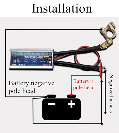 Automatic Battery Disconnect Cut Off Isolator Switch for Car