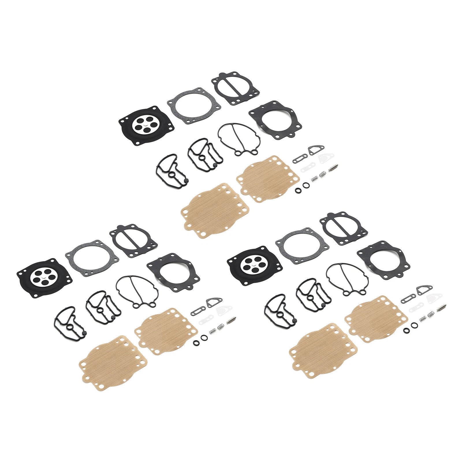 3 Pack Carburetor Kit for Polaris Kawasaki CDKII 38 40 42 (PWC)