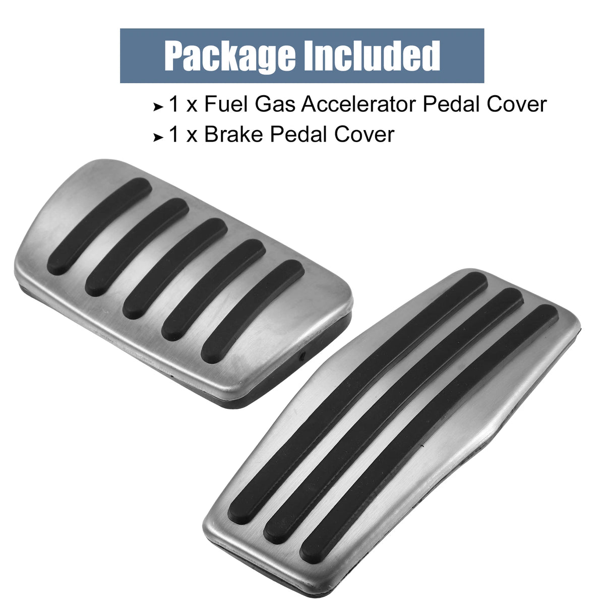 2X Brake Pedal Pad Gas Accelerator Cover for Buick LaCrosse (2010–2016)