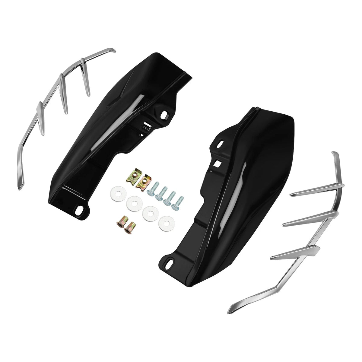 Mid-Frame Air Deflectors & Trim for Harley Touring Road King Glide (2009–2023)