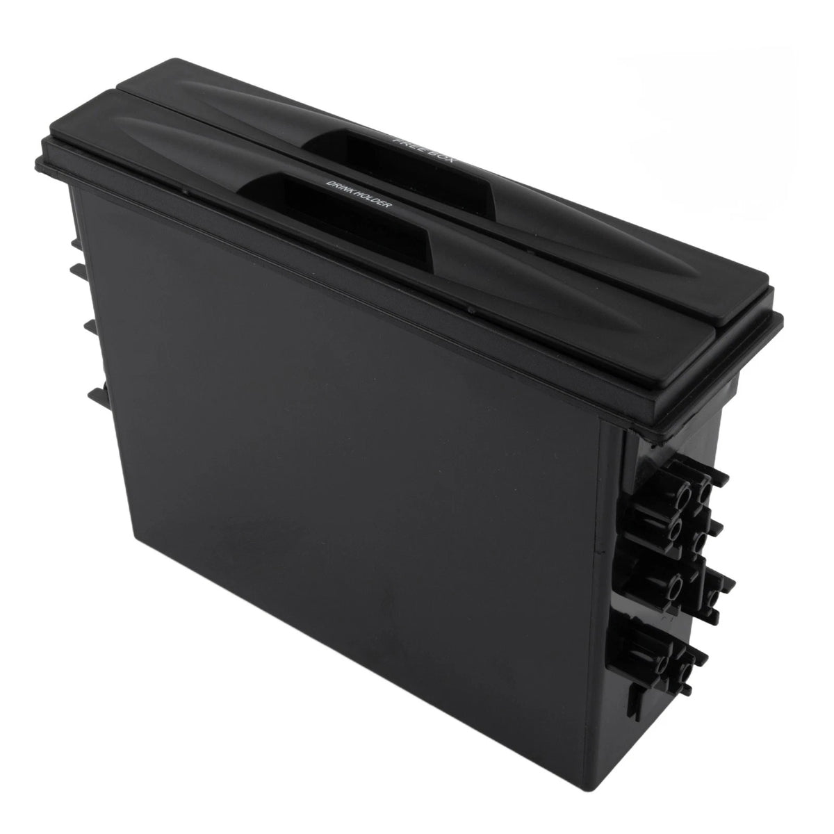 Car Dash Storage Box with Bottle Holder for Most Cars (Universal Fit)