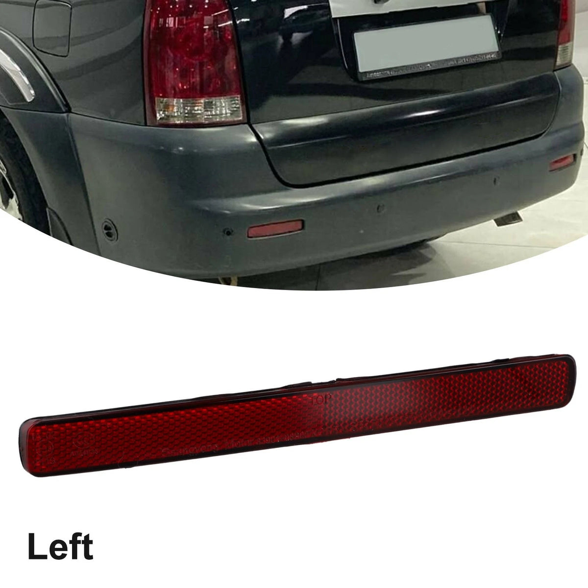 Rear Left Reflector for Ssangyong Rexton (2001–2023)