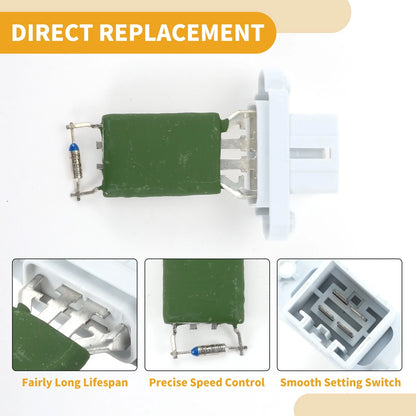 HVAC Blower Motor Resistor No.1325972 for Ford Fiesta Zetec (2009–2017)