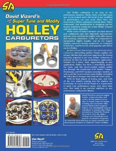 Super Tune & Modify Holley Carburetors by David Vizard
