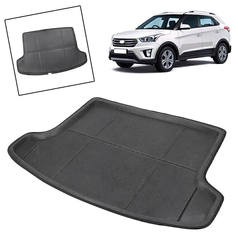 Rear Boot Mat Cargo Floor Tray for Hyundai Creta ix25 (2015–2017)