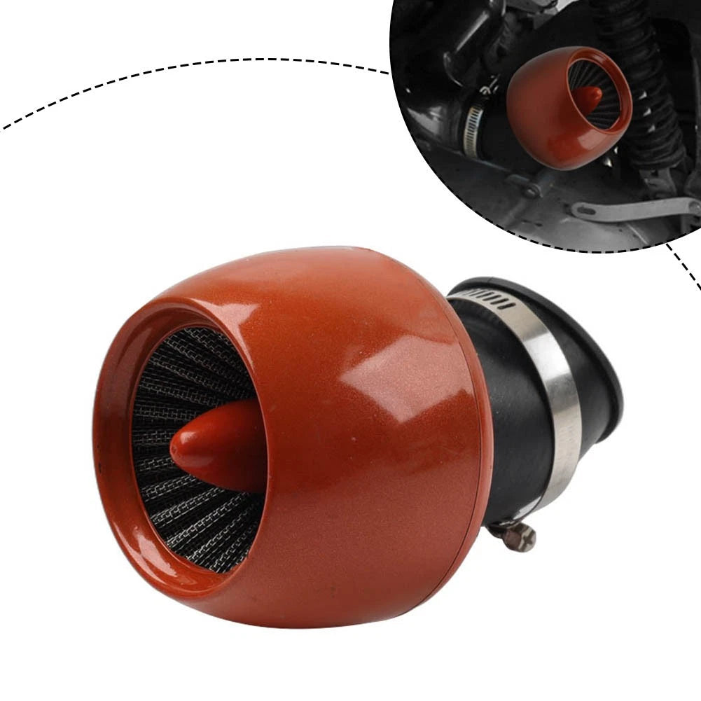 Universal Pit ATV Scooter Air Intake Filter Cone Pod 28MM/35MM/42MM Adapter