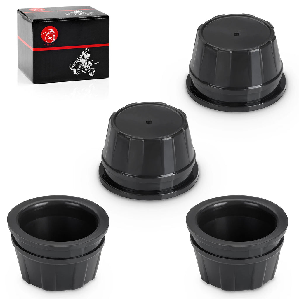 Set of 4 Wheel Center Caps for Honda Foreman Rubicon 500, Rincon 650, 680