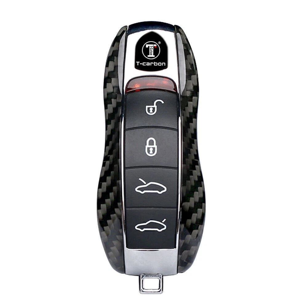 Carbon Fiber Key Shell Case Cover for Porsche