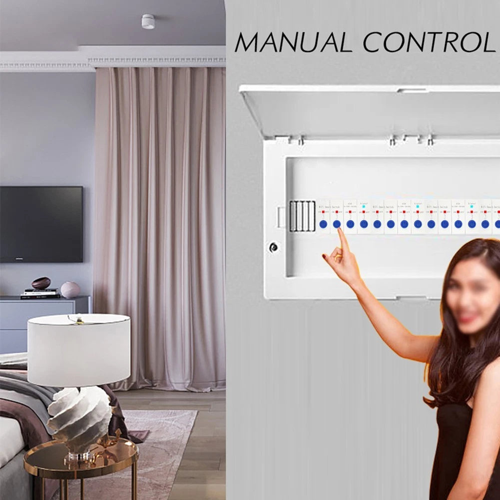 4 Gang WiFi Switch for Ewelink Smart DIN Rail AC90-280V