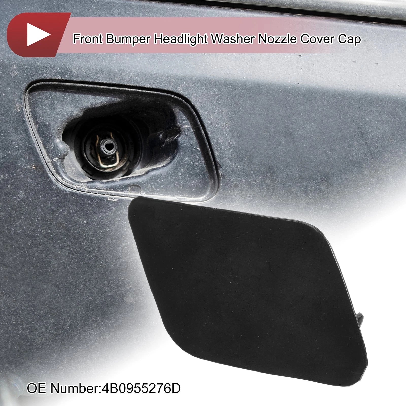 Front Right Washer Nozzle Cover Cap for Audi A6 C5 (2001–2005)
