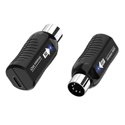 Rechargeable Midi Wireless Receiver Transmitter for Digital Piano Keyboard