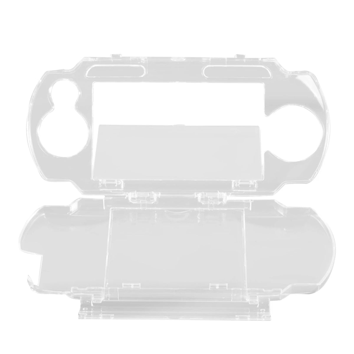 Clear Crystal Dustproof Hard Protective Case Cover for Sony PSP 1000 (2004–2006)