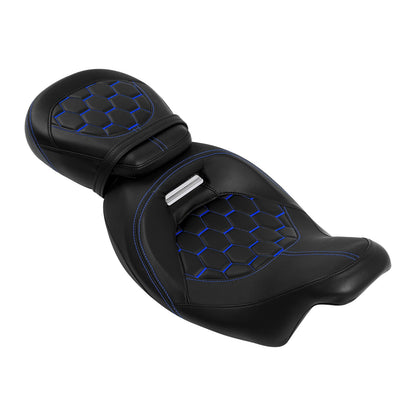 Gel Seat for Harley Touring Street Road Glide (2009–2023)