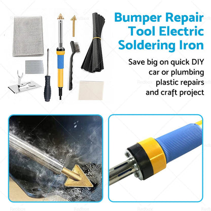 Plastic Welding Soldering Iron Kit for Car Bumper Dashboard Repair (2010–2023)