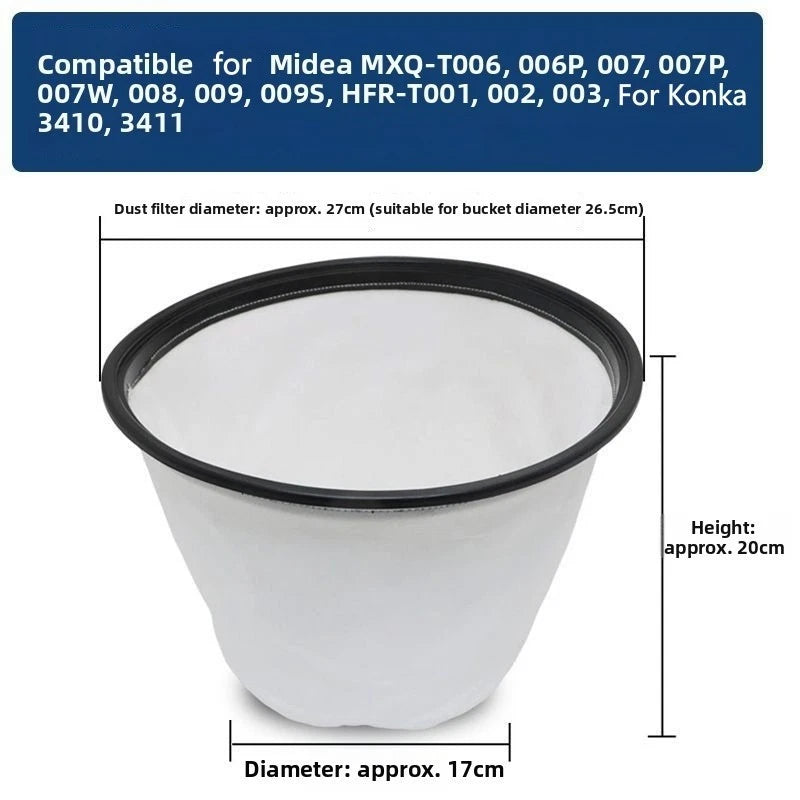 Dust Bag Replacement for MEILING Geno W5 (HEPA Filter)