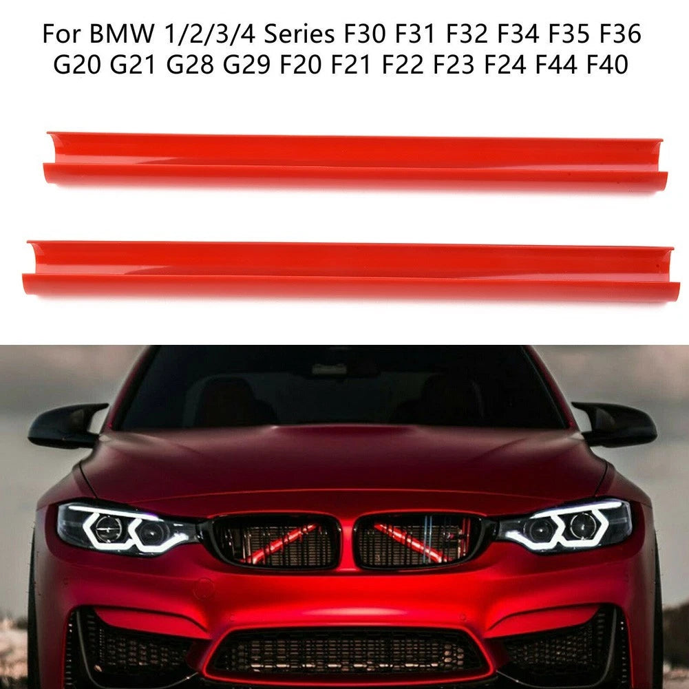 2Pcs Grille Trim Strips for