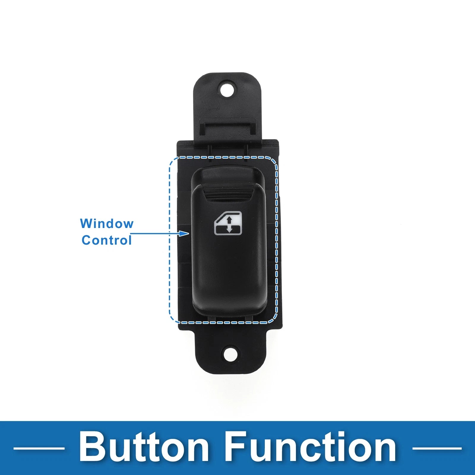 Passenger Side Power Window Switch Replacement for Hyundai Santa Fe (2002-2006)