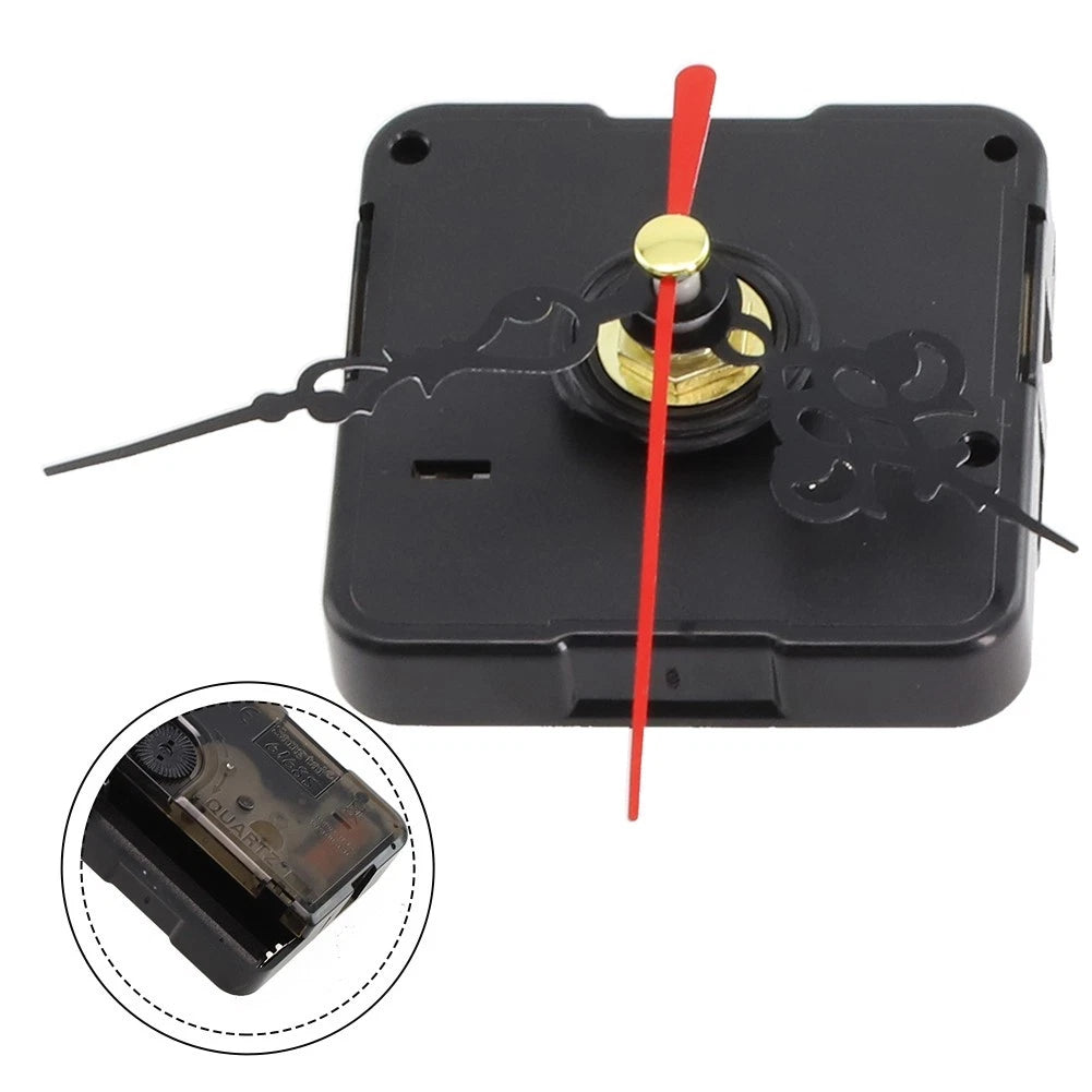 Quartz Clock Mechanism Replacement Set for DIY Projects (5.5x5.5x1.5cm)