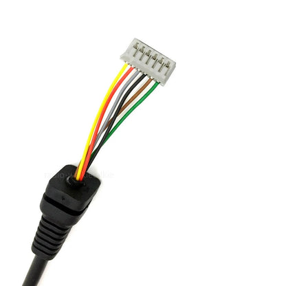 3.28ft 6 Pin Microphone Spring Cable for Yaesu MH-48A6J MH-42B6J