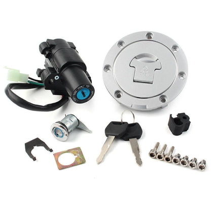Lock Set Ignition & Fuel Cap for Honda CB500 CB600F (1993–2006)