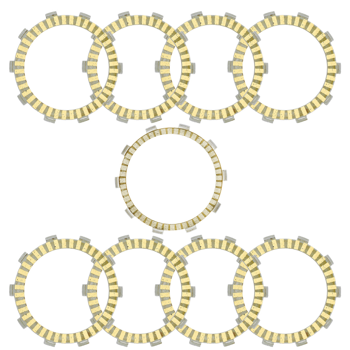 Clutch Friction Plates for Honda CBR954RR (2002–2003)