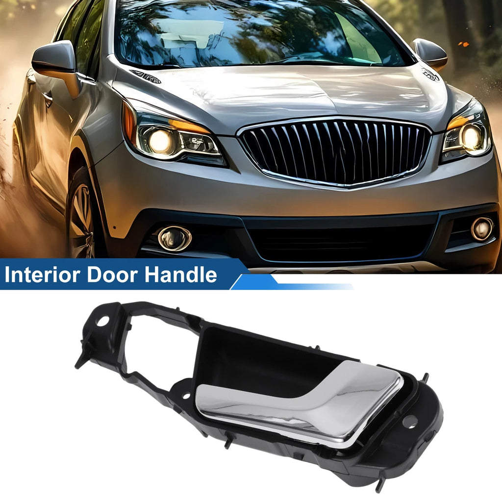 Front Driver Side Interior Door Handle for Buick Excelle (2008–2016) Black Chrome