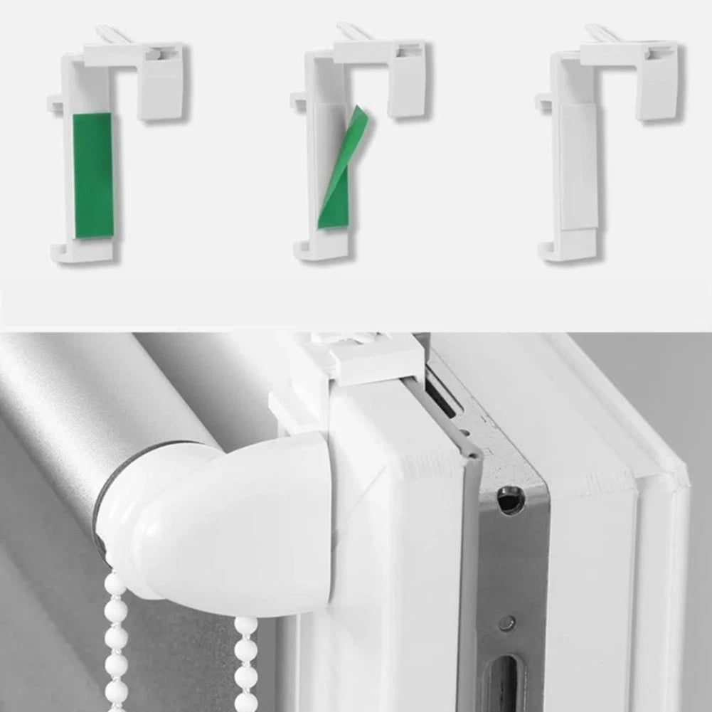 10X Clamp Support Binder Holders for Klemmfix Double Roller Blinds