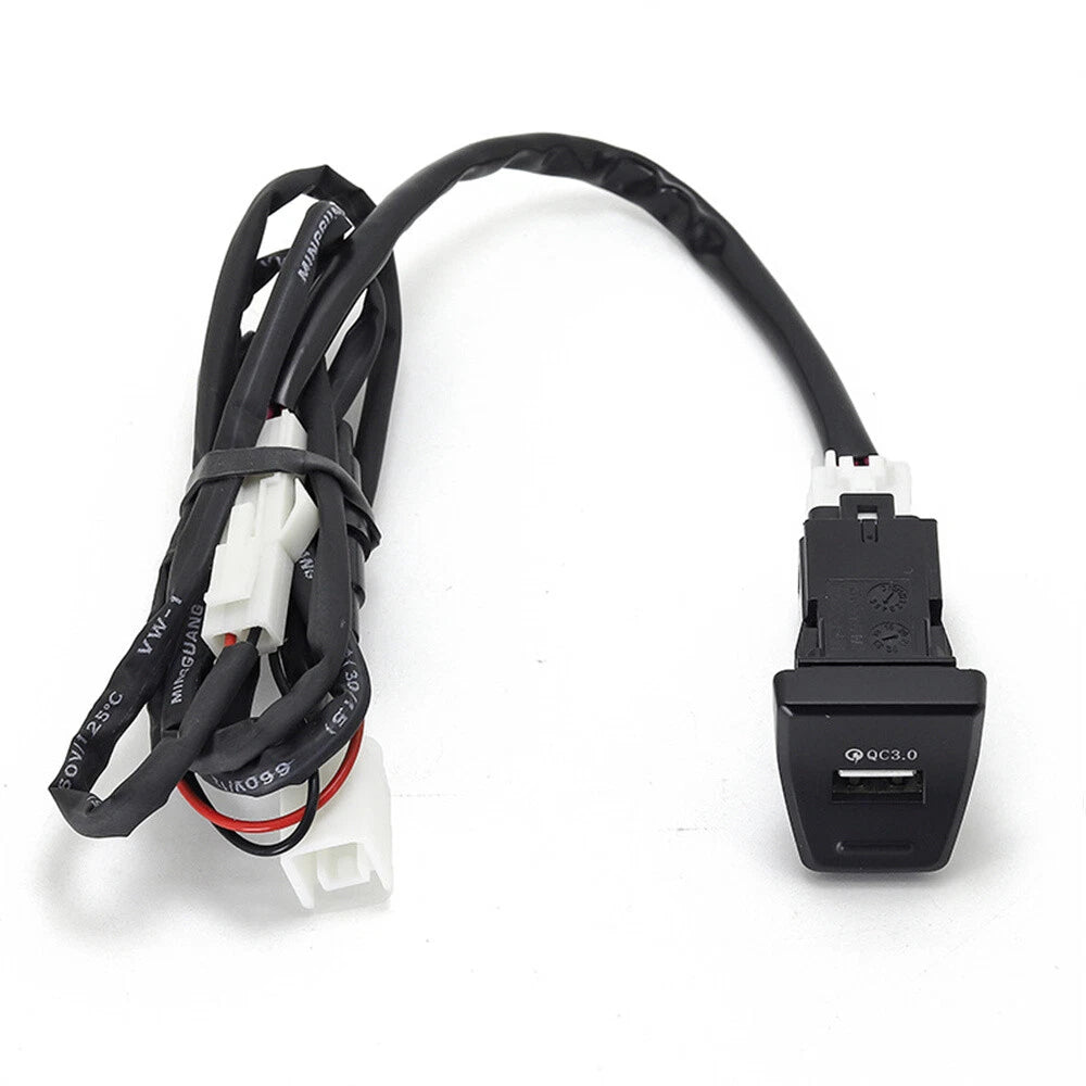 QC 3.0 USB Charger for Toyota RAV4 (2019–2020)