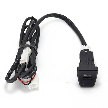 QC 3.0 USB Charger for Toyota RAV4 (2019–2020)