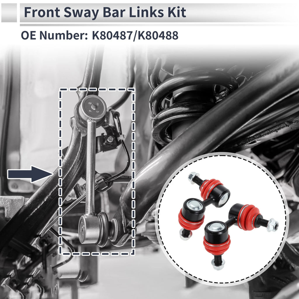 Front Stabilizer Bar Links Replacement for Acura RSX (2002–2006) 2 Pcs
