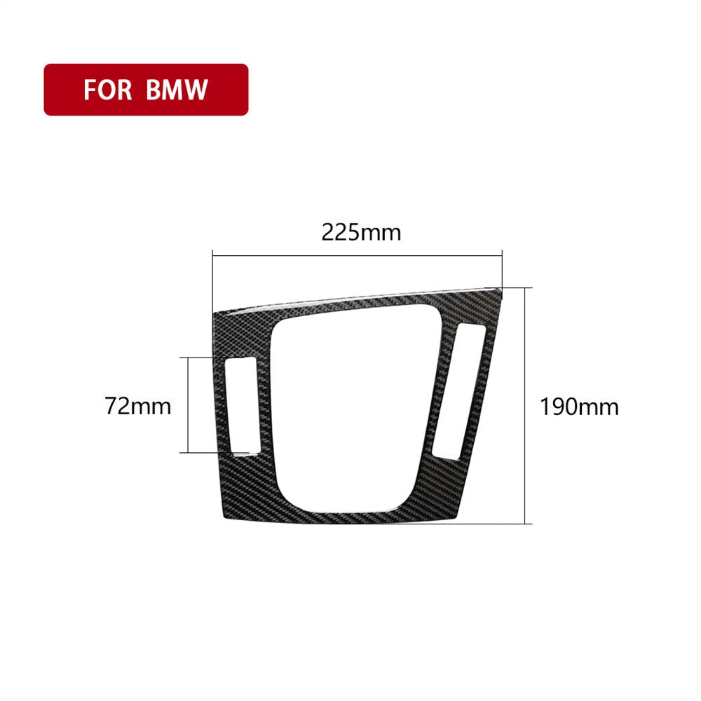 Carbon Fiber Gear Shift Panel Cover for BMW 3 Series M3 E46 (1998–2005) RHD