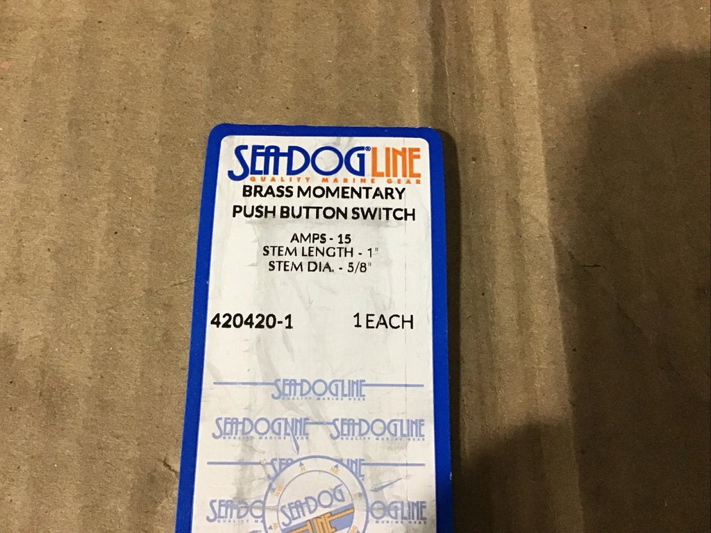 Momentary Push Button Switch for Sea Dog (420420-1)